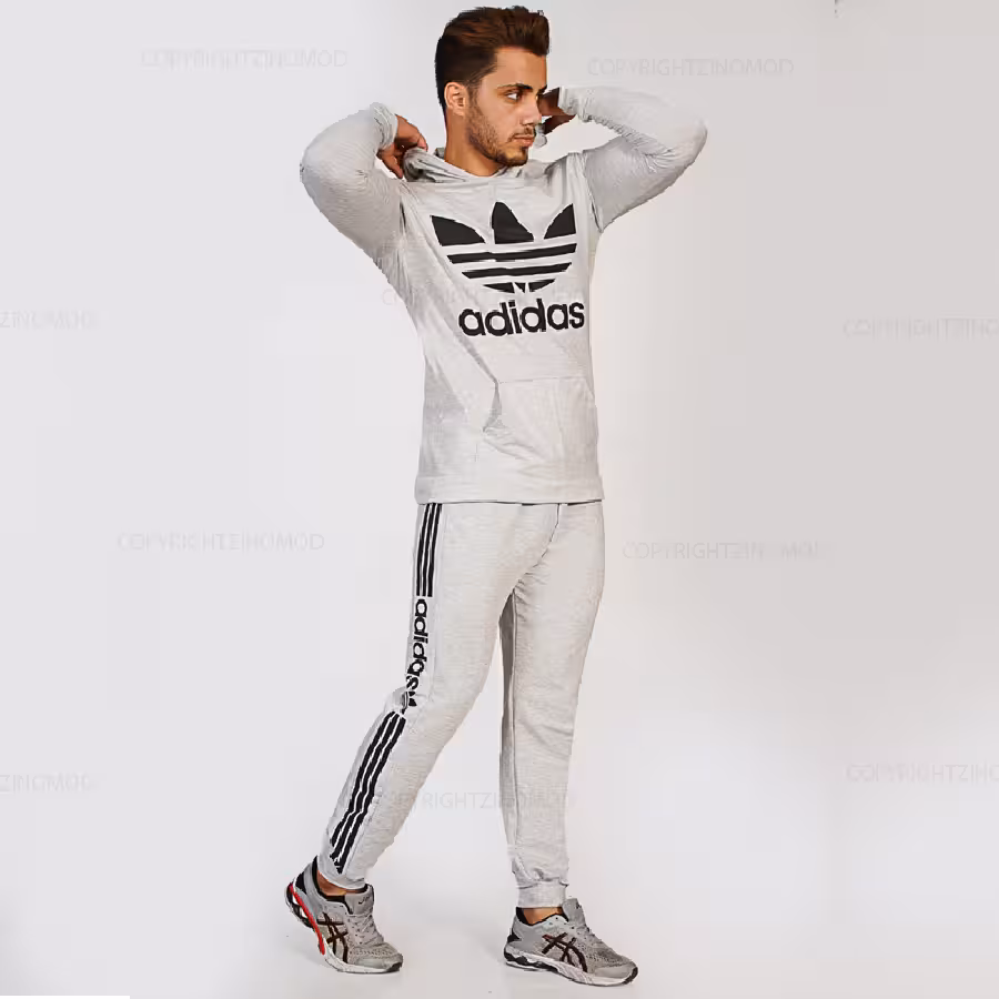 ست هودی و شلوار adidas مدل 1128