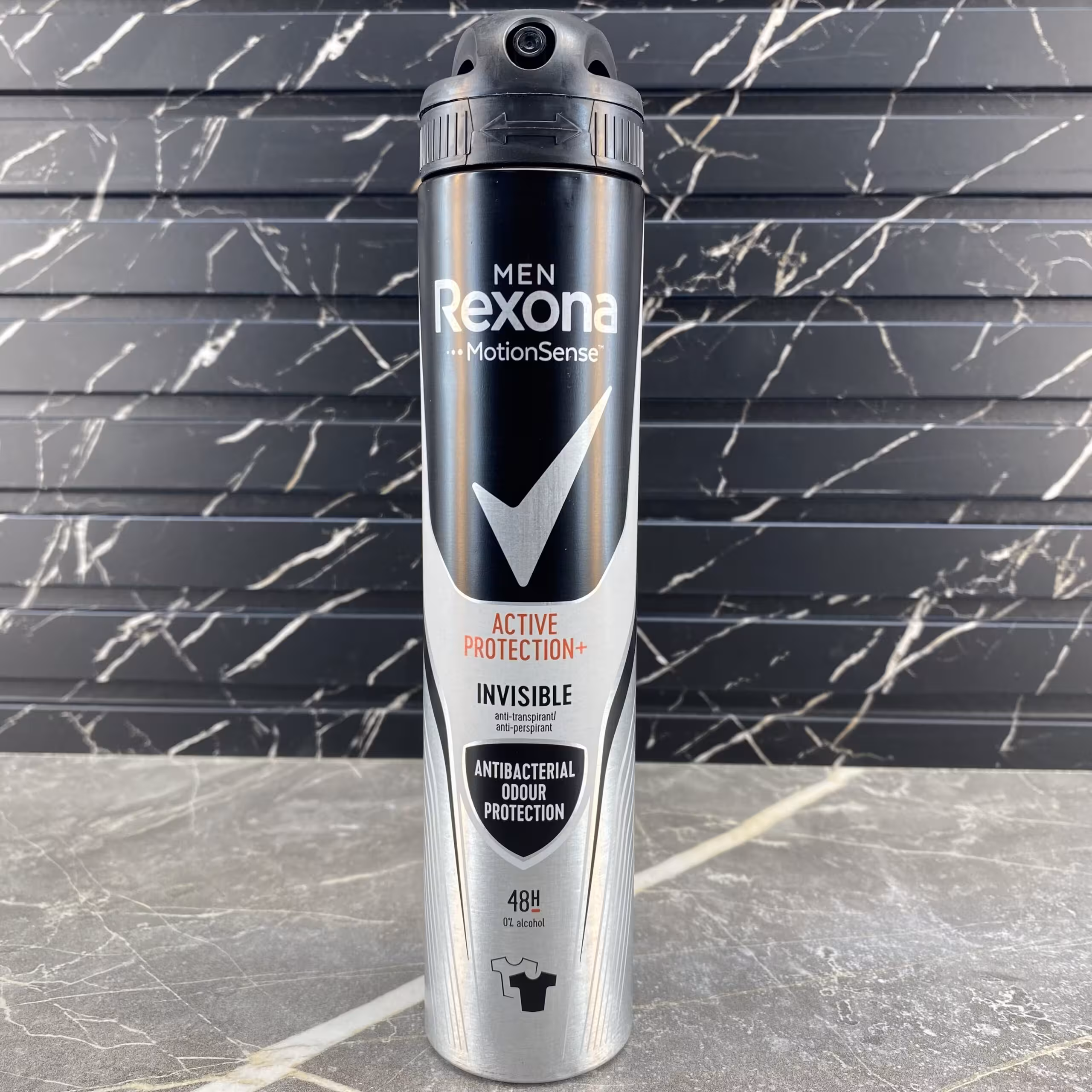 اسپری ضد تعریق مردانه رکسونا مدل Active Protection   Invisible انگلیسی حجم 200میل