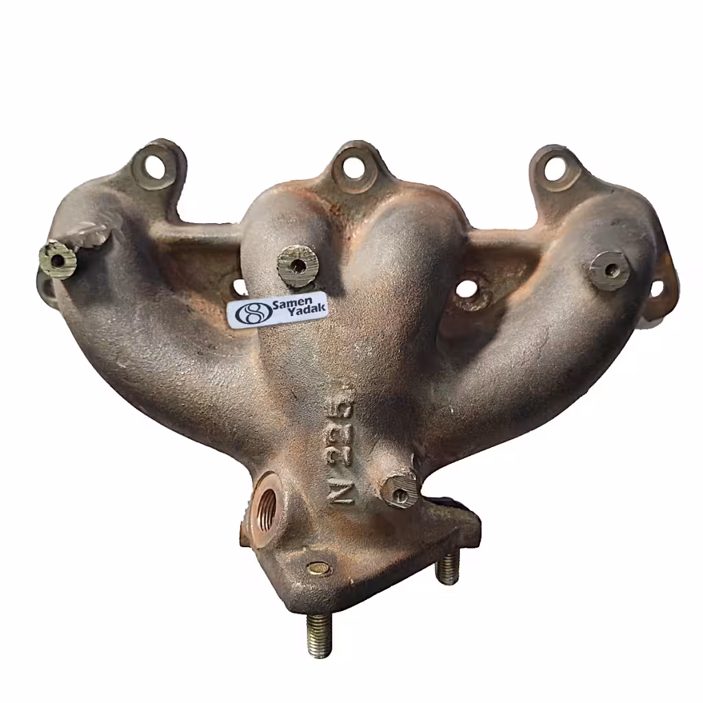 منیفولد دود پراید انژکتور (چدنی اگزوز) درجه 1