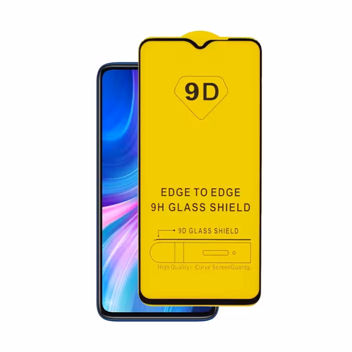 گلس شیشه ای Xiaomi Note 8T تمام چسب مدل 9D