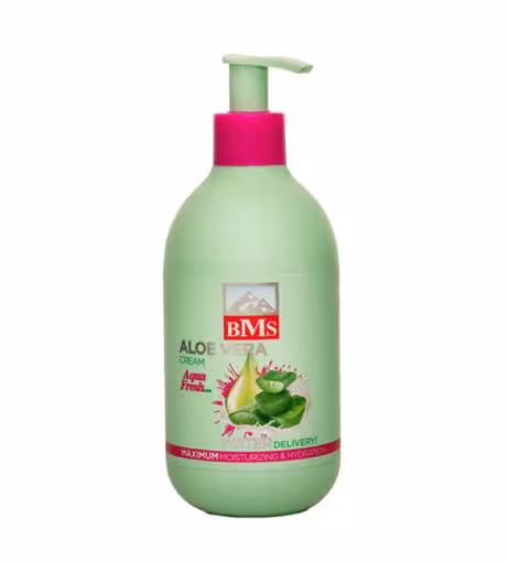 کرم مرطوب کننده بی ام اس مدل آلوئه ورا حجم 300 میلی لیتر