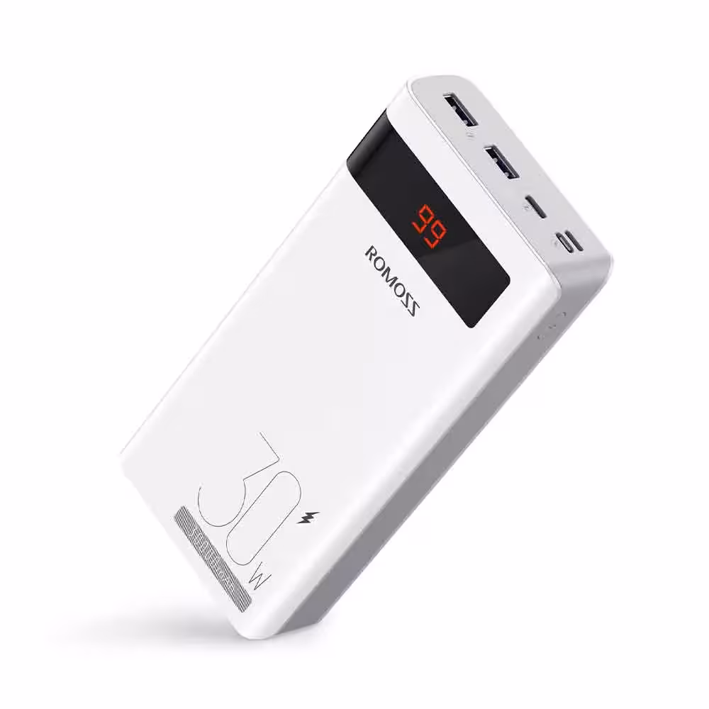 پاوربانک 30 وات روموس مدل PHP-30892PD ظرفیت 30000 میلی‌آمپر ساعت