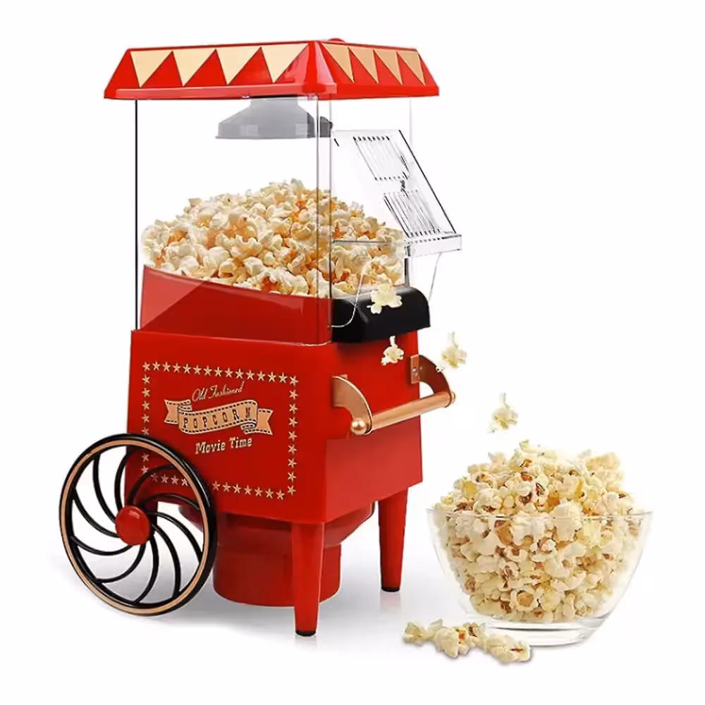 پاپ کورن ساز گرین لاین Green Lion Vintage Pop Corn Maker 1200W 270ML