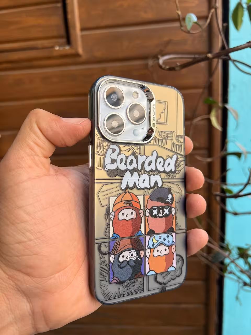 قاب Bearded Man مرد ریشدار