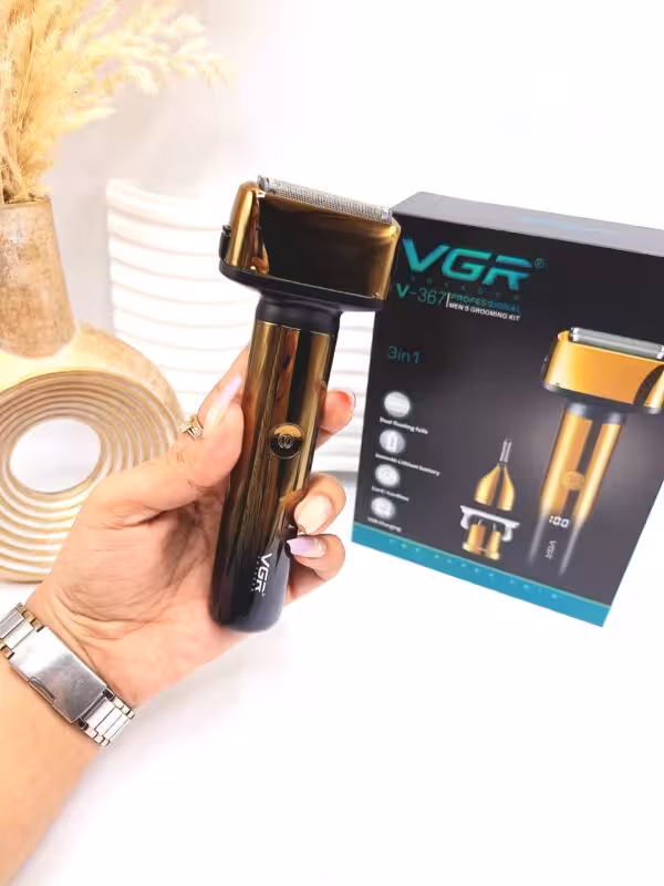 ماشین اصلاح 3 کاره مدل V-367 وی جی آر ا VGR V367 Hair Trimmer