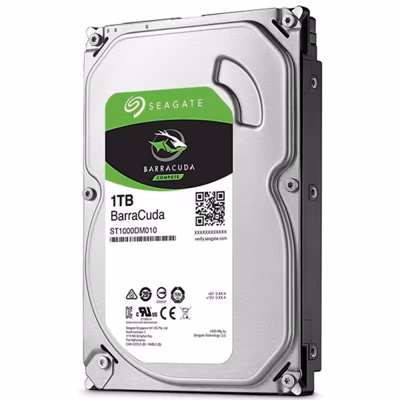 هارد دیسک اینترنال سیگیت مدل Barracuda با ظرفیت 1 ترابایت