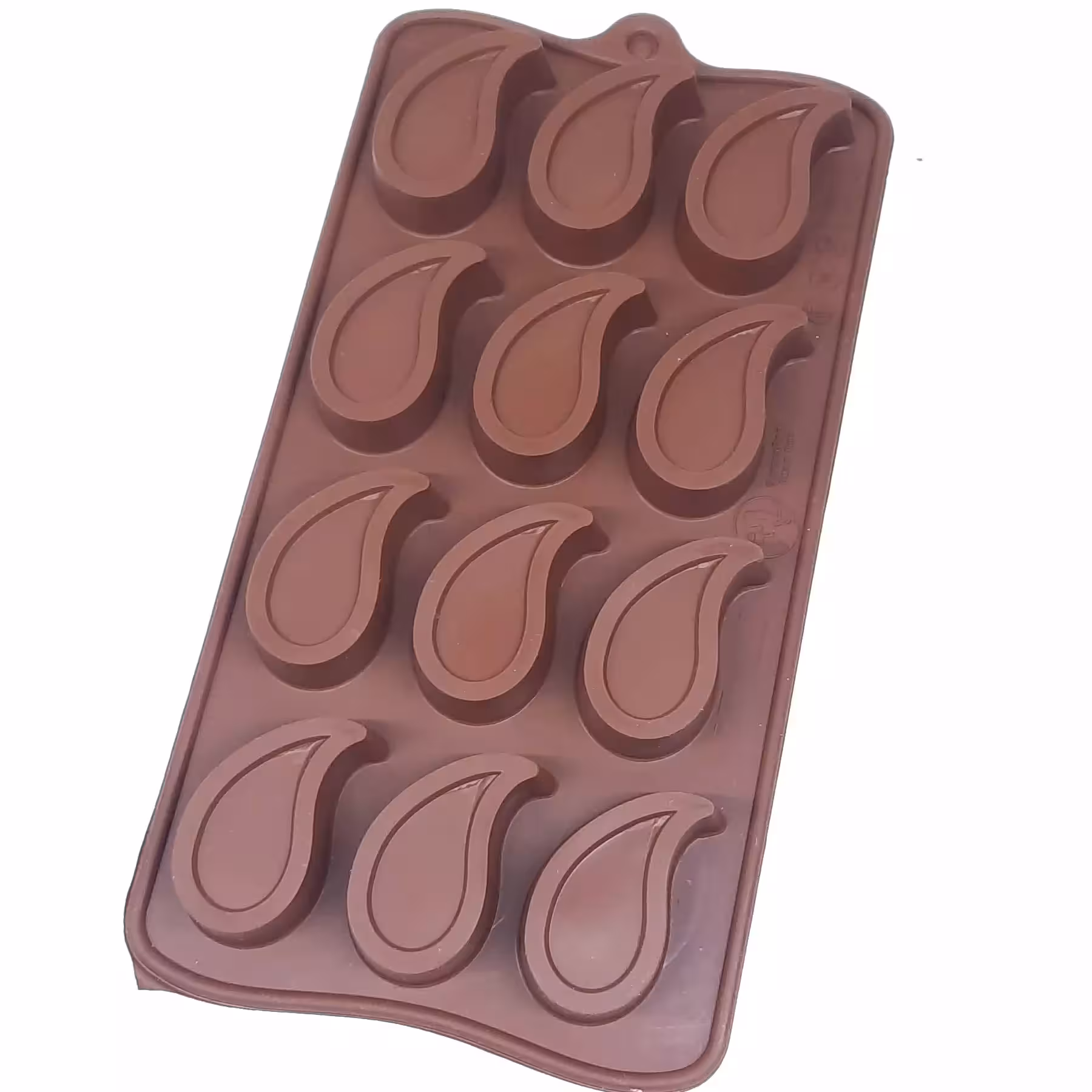 قالب شکلات جنس سلیکونی طرح بته جقه