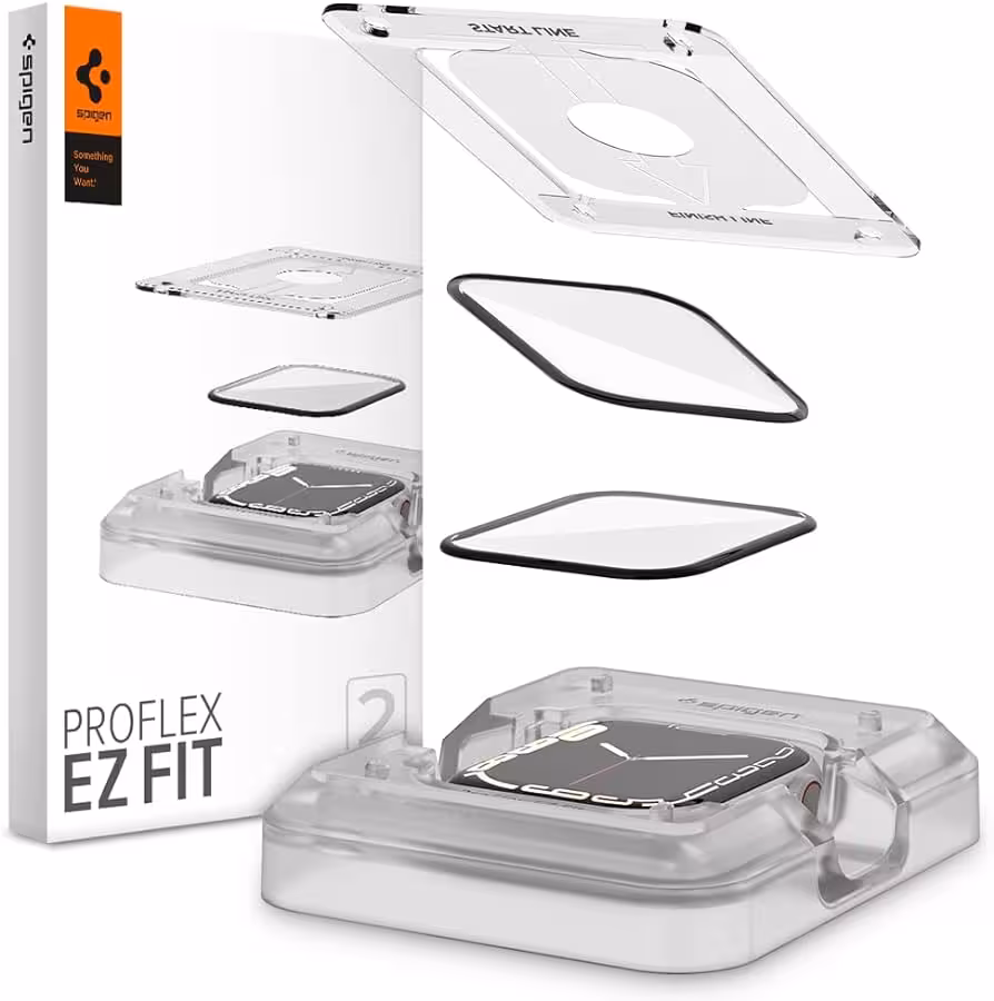 گلس iWatch اسپیگن GlastR Proflex EzFit (45mm)