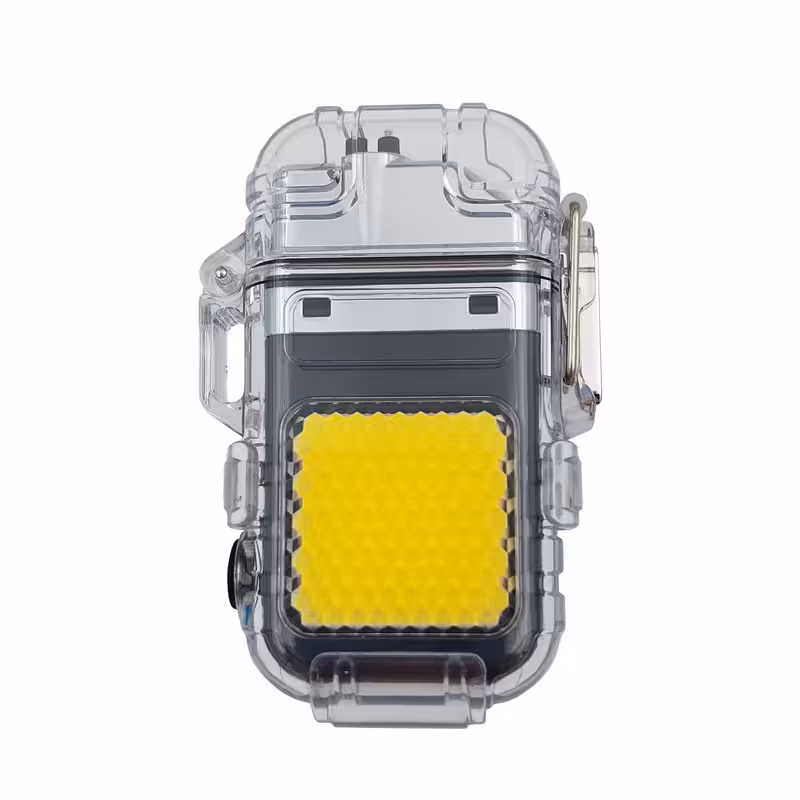 فندک پلاسمایی برقی و شارژی ضد‌آب چراغ‌قوه دار ا plasma lighter