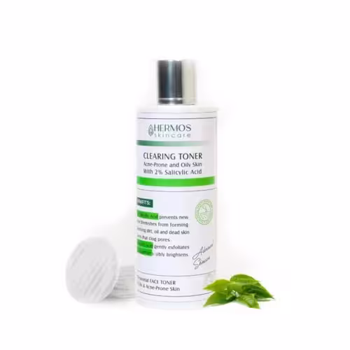 تونر سالیسیلیک اسید هرموس 350 میلی لیتر Clearing Toner With 2% Salicylic Acid Hermos 350 ml