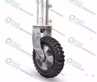 چرخ داربستی دایکاست ترمزدار قطر 200
