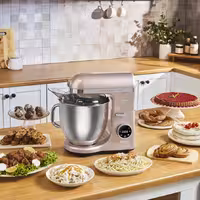 همزن کاسه دار کاراجا Mastermaid Chef Ultra صورتی 2000 وات