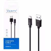 کابل دیتا و شارژ اندروید VERITY مدل 3150 مشکی