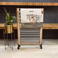 بندرخت چوب فلز لیمون کد 2359