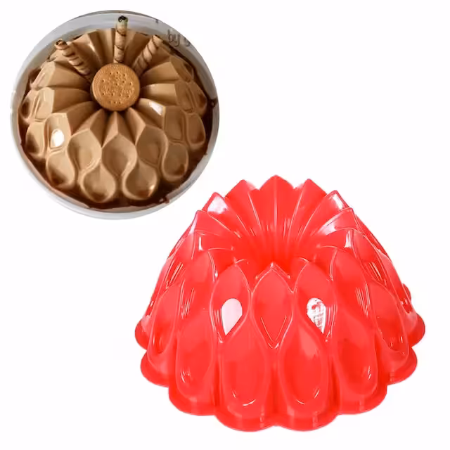 قالب پلاستیکی ژله طرح طاووس