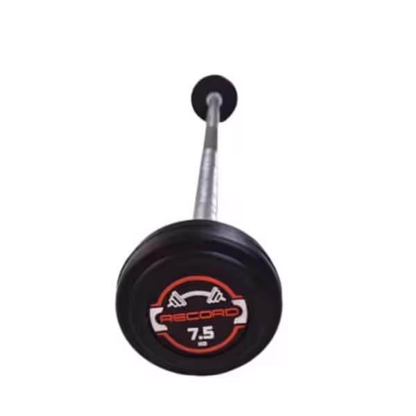 باربل صاف رکورد وزن 7.5 کیلوگرم Straight barbell
