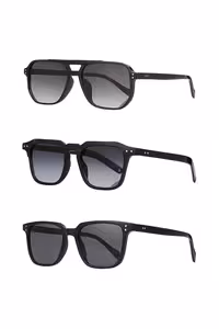 ست سه‌تایی عینک آفتابی UV400 مناسب برای همه - 8447