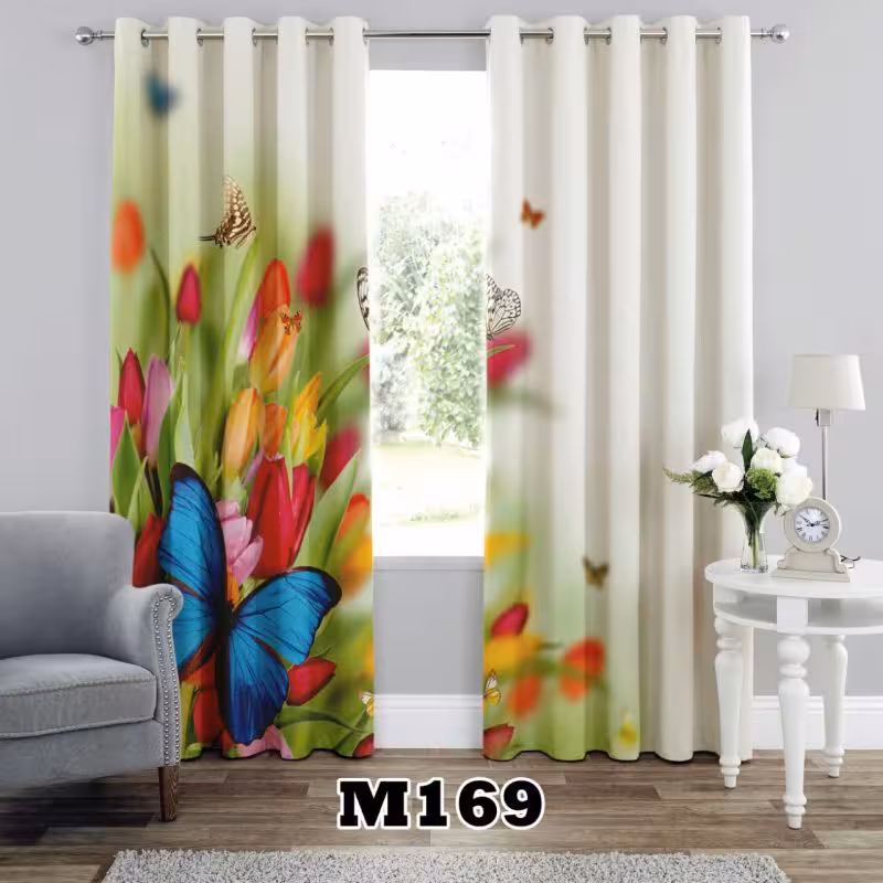 پرده سه بعدی طرح طبیعت