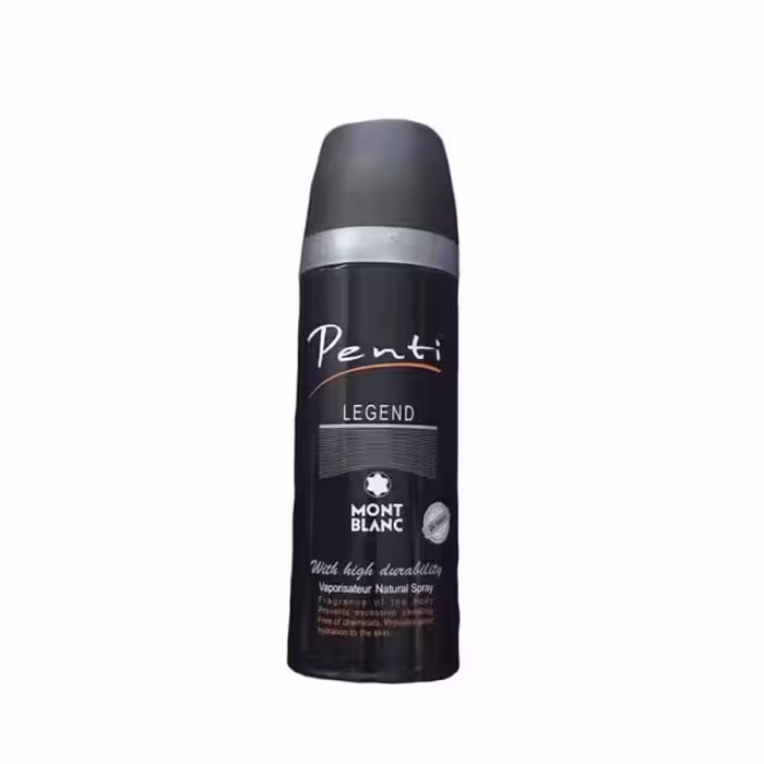 اسپری خوشبو کننده بدن مردانه پنتی مدل montblanc