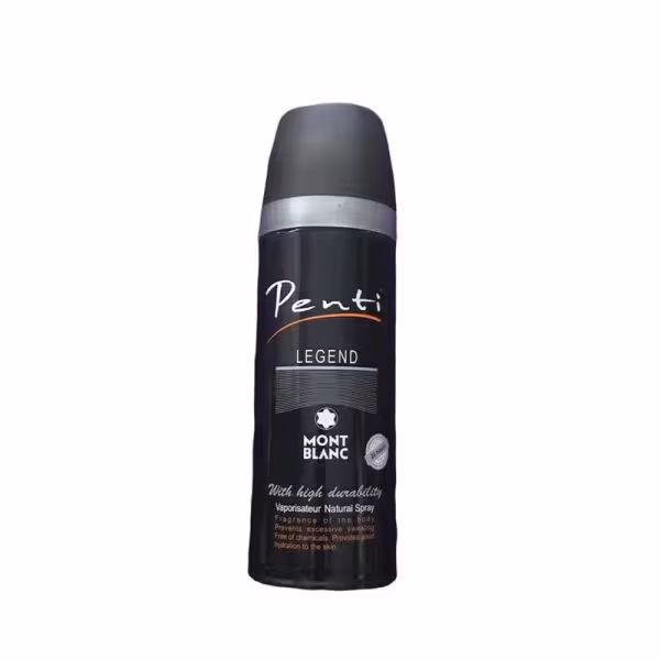 اسپری خوشبو کننده بدن مردانه پنتی مدل montblanc