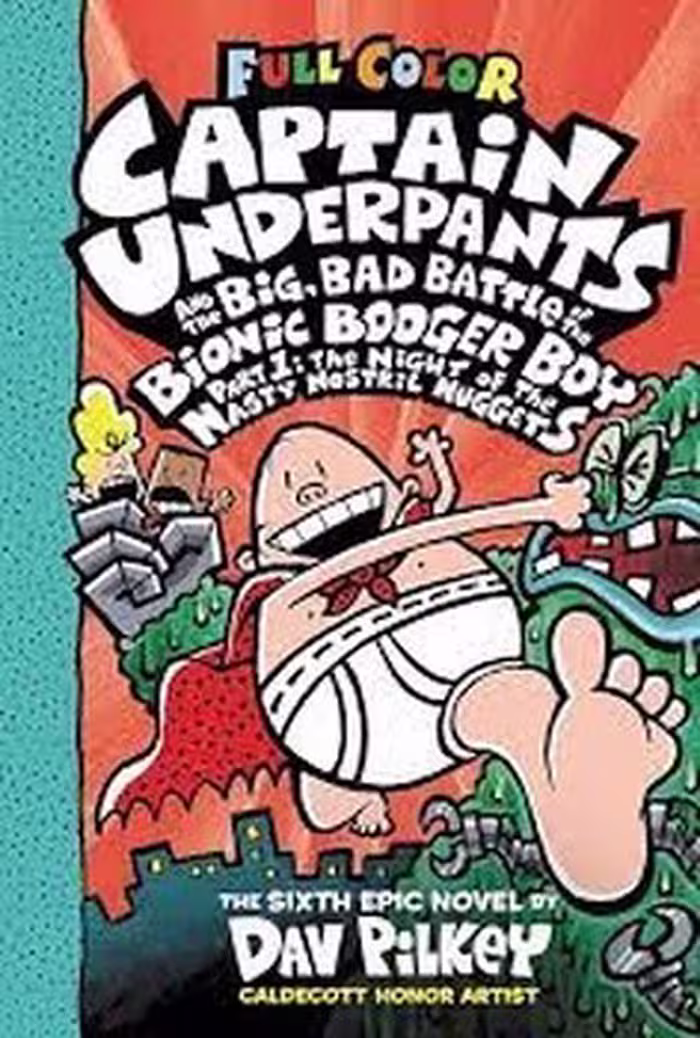 کتاب Captain Underpants 6: Part 1