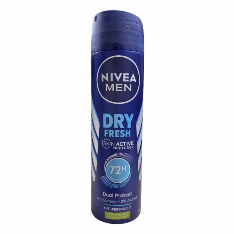 اسپري مردانه DRY FRESH نیوا 150 میل Nivea