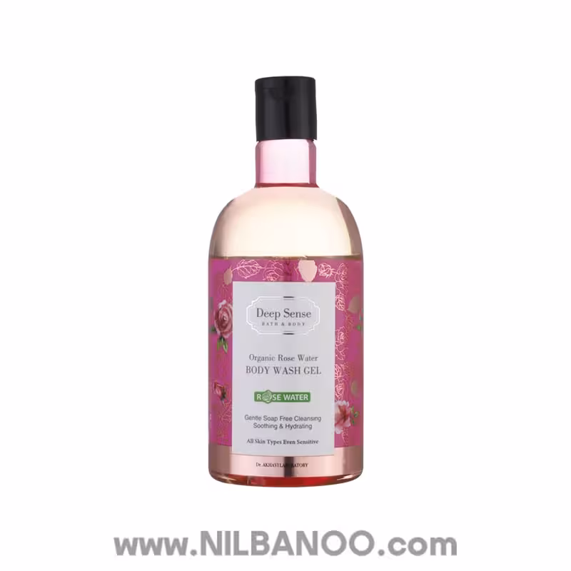 شامپو بدن دیپ سنس مدل Organic Rose Water