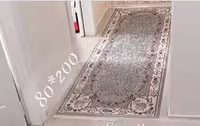 قالیچه طرح ابریشم راهرویی 80*200- کد: 330619
