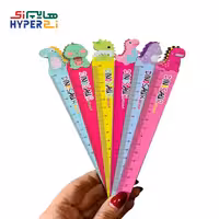 خط کش 15 سانتی چوبی دایناسور