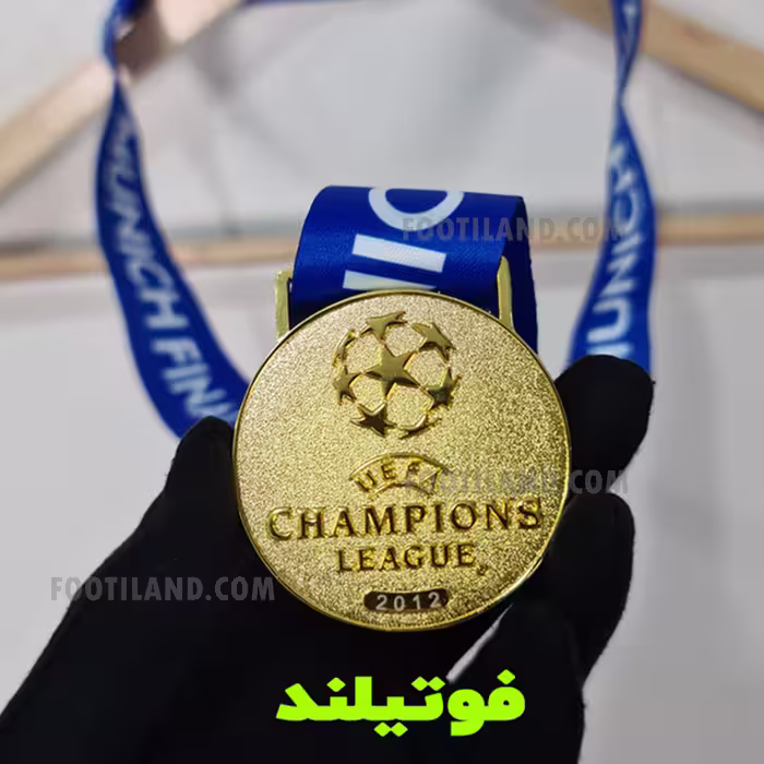 مدال قهرمانی چمپیونز لیگ 2012