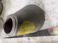 تبدیل کج   "2 /1 1 * "4  اینکونل  استنلس استیل رده 40  UNS NO6625  فابریک