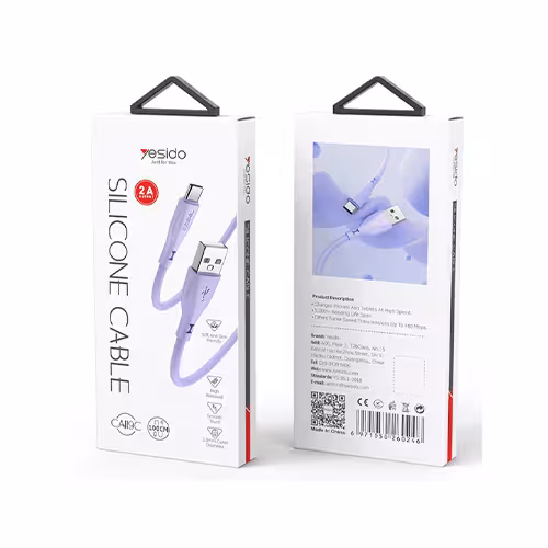 کابل USB به تایپ سی یسیدو YESIDO CA119 طول 1 متر