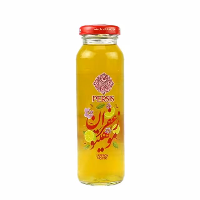 نوشیدنی موهیتو زعفران پرسیس 200 میلی لیتری