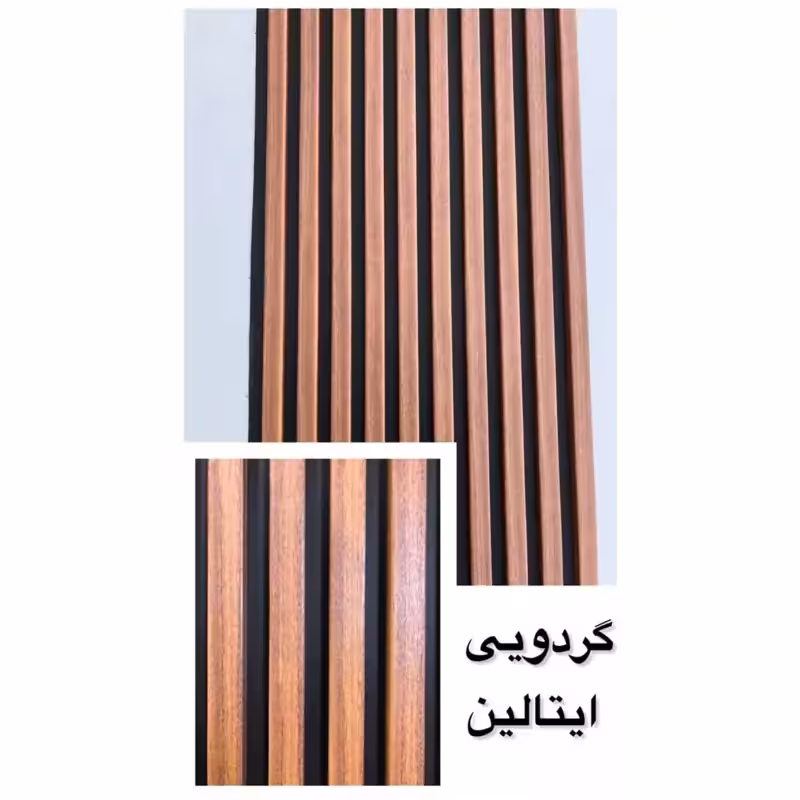 ترمووال فوم پنل رنگ گردویی ایتالین کد 703، مغزMDF روکش PVC سایز50در280 cm (ارسال باباربری از تهران به کل کشور)(پس کرایه)