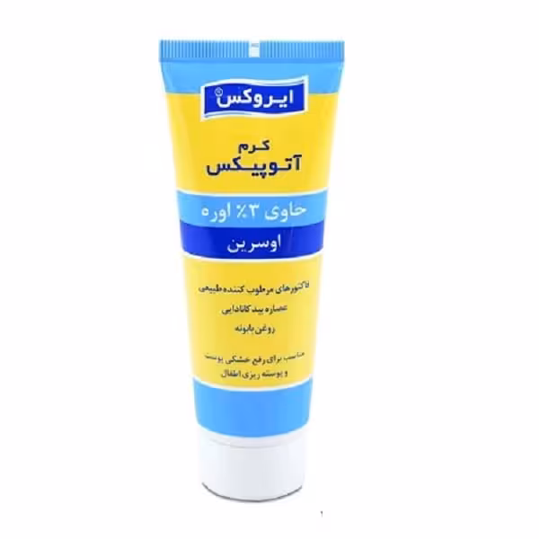 کرم مرطوب کننده آتوپیکس ایروکس مدل 3 درصد اوره وزن 75 گرم