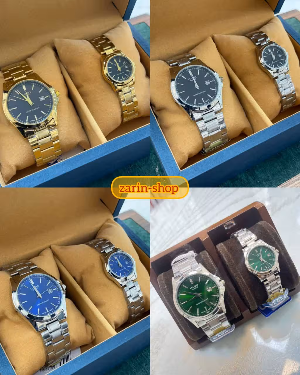 ساعت کاسیو ست زنانه مردانه