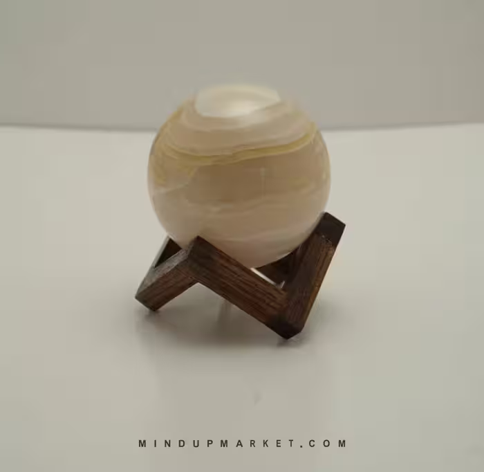 گوی مرمر چراغ خواب کد 19
