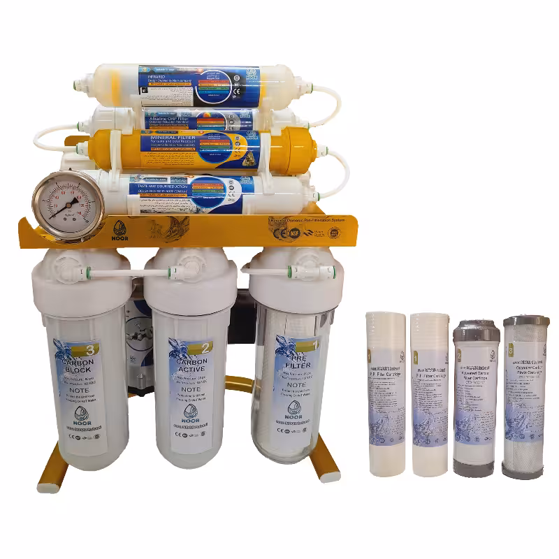 دستگاه تصفیه کننده آب نور مدل X gold m800 به همراه فیلتر بسته 4 عددی