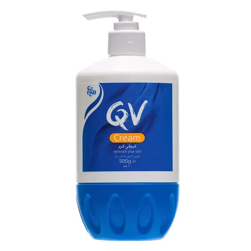 کرم مرطوب کننده پمپی پوست خشک کیو وی