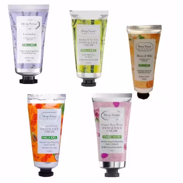 کرم ابرسان دیپ سنس مرطوب کننده دست و صورت دیپ سنس سی گل 60 میلی لیتر جور