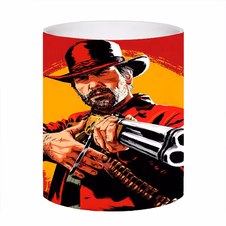 ماگ طرح بازی red dead کد 237