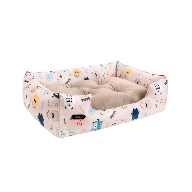 جای خواب VIP U برند Ninapet نیناپت سایز 1 غول بژ