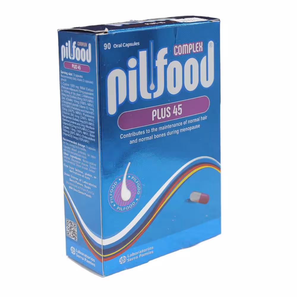 کپسول پیلفود کمپلکس پلاس 45 دارو درمان پارمیدا 90 عدد