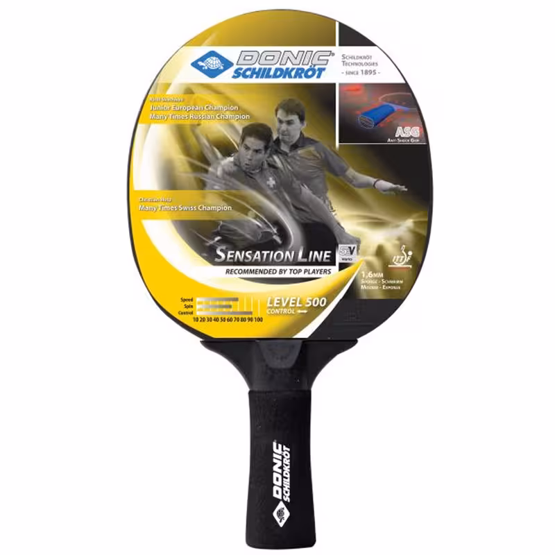 راکت پینگ پنگ دونیک شیلدکروت مدل Sensation Line Level 500 | کالا مکس