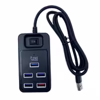 هاب USB 3.0 پنج پورت پی نت مدل 3804