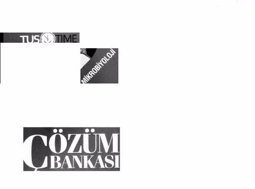 خرید و دانلود نسخه کامل کتاب Tustime Mikrobiyoloji Çözüm Bankası