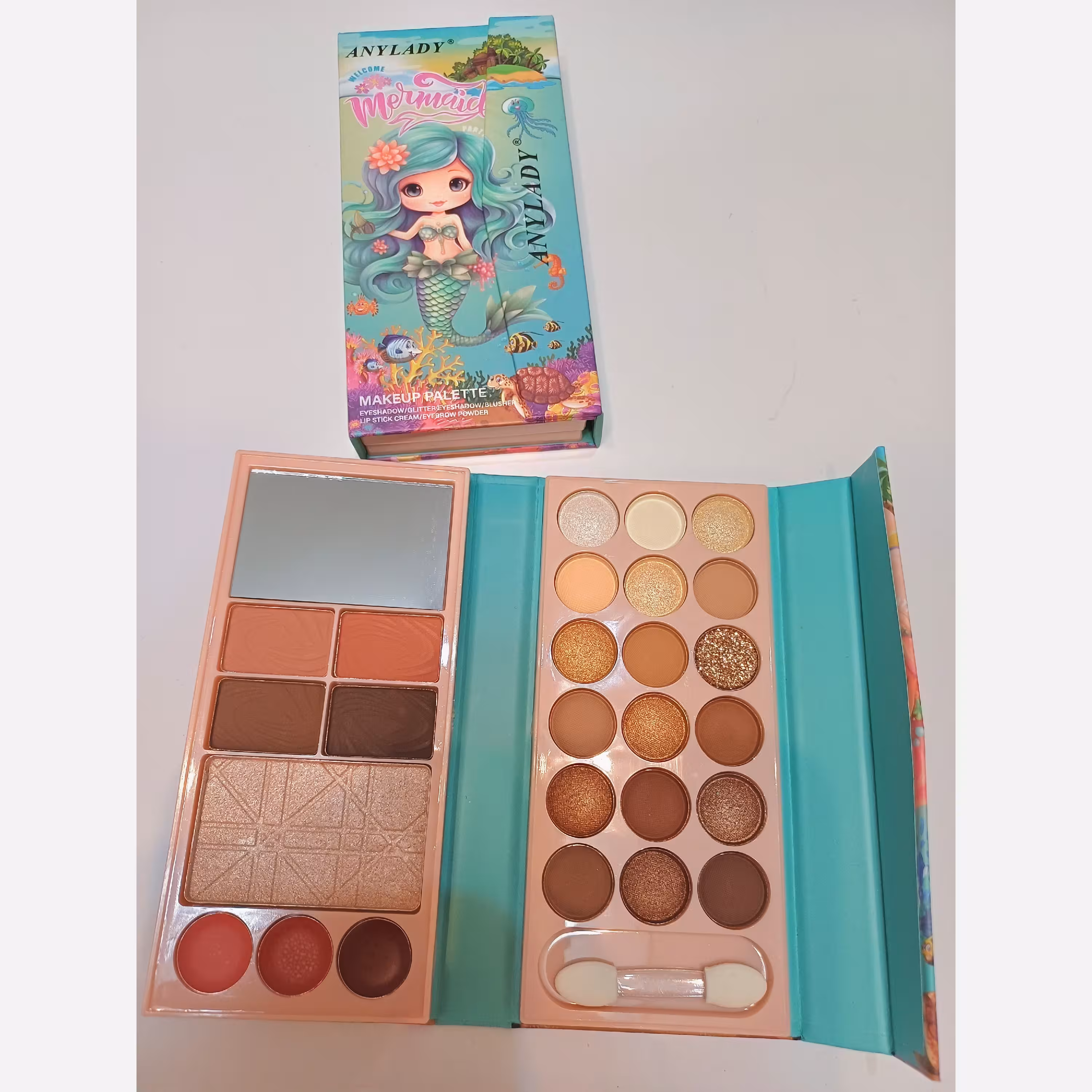 پالت سایه  چشم ANYLADY.انی لیدی.سایه فانتزی آنی لیدی.سایه تک شاخ