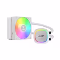 خنک کننده آبی پردازنده گیمدیاس مدل AURA GL120 V2 WH