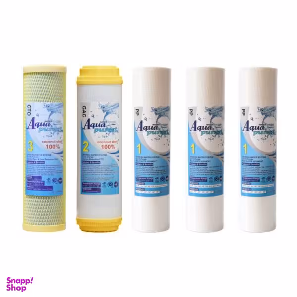 فیلتر دستگاه تصفیه آب آکوا پیورست مدل GOLDEN-RO 05 بسته 5 عددی