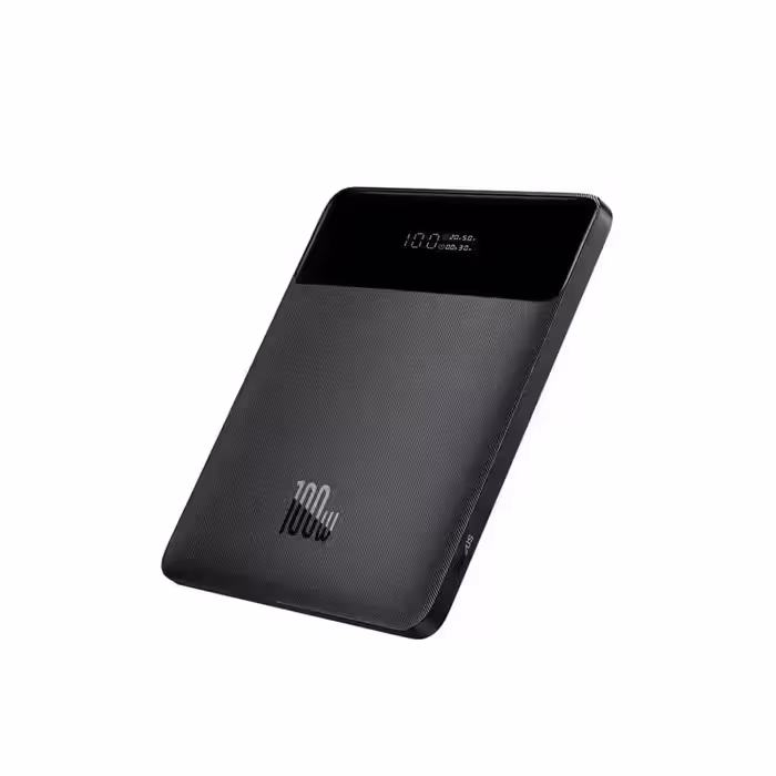 پاوربانک باسئوس مدل Baseus Blade High Power Digital Display -PPBL000201 با ظرفیت 20000 میلی‌آمپر ساعت توان 100 وات
